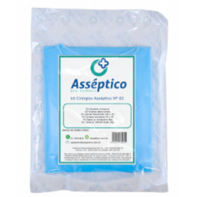 Kit Cirrgico Assptico N 02 - 30g estril
